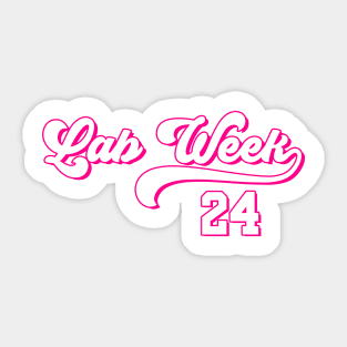 Laboratory Technician Jersey For Lab Tech Team, Lab Week 2024 (2 Sided) Sticker